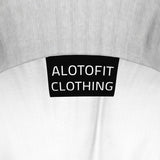 Alotofit Luxury A White Mens Tracksuit Jacket * Flawless Collection *