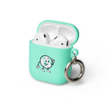 Alotofit Original White Global Logo AirPods Case