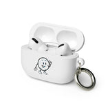 Alotofit Original White Global Logo AirPods Case