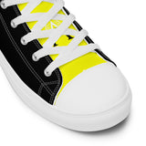 Alotofit Royal A White/Yellow Logo Men’s high top canvas shoes