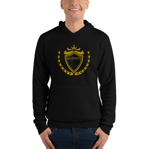 Alotofit Luxury King Gold Unisex hoodie
