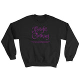 Alotofit Clothing 2 Purple Logo Sweatshirt
