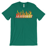 Alotofit Fire Original Logo Unisex Short Sleeve T-shirt
