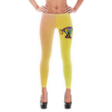Alotofit Muscle Up Tropical Logo Leggings