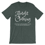 Alotofit Clothing 2 Black Logo unisex short sleeve t-shirt