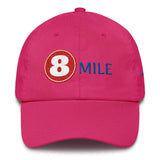 Alotofit 8 Mile Red/Blue/Wht  Cotton Cap w/ side branding