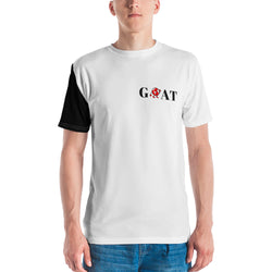 Alotofit Goat Blk/Red/Wht Logo Men's T-shirt