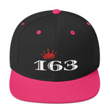 Alotofit 163 White/Red Snapback Hat