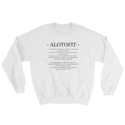 Alotofit Definition Black Sweatshirt