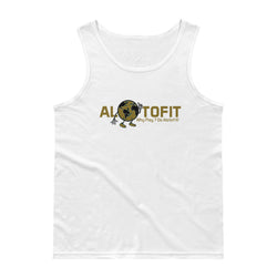 Alotofit Globeman Gold & Black Logo Tank Top