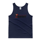 Alotofit We Working Black/Red Logo Mens Tank Top