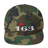 Alotofit 163 White/Red Snapback Hat