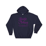 Alotofit Clothing 2 Purple Logo Hooded Sweatshirt
