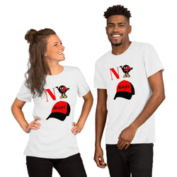 Alotofit No Cap Blk/Red Short-Sleeve Unisex T-Shirt