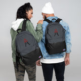 Alotofit Royal A Red/Black Embroidered Champion Backpack