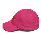 Alotofit Period Red Cotton Dad Cap in 3D Puff w/ side branding