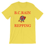 Alotofit Globeman B.C Rain Globeman Red & Gray Logo Unisex short sleeve t-shirt