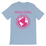 Alotofit Clothing Breast Cancer Unisex short sleeve t-shirt w/ outside logo