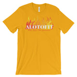 Alotofit Fire Original Logo Unisex Short Sleeve T-shirt