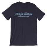 Alotofit Clothing North Carolina Blue Logo Unisex short sleeve t-shirt