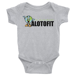 Alotofit We Working Original Logo Infant Bodysuit (NB-24 Months)