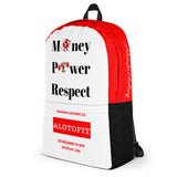 Alotofit Money, Power, Respect Backpack