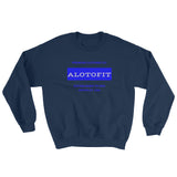 Alotofit Premium Clothing Blue Sweatshirt
