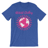 Alotofit Clothing Breast Cancer Unisex short sleeve t-shirt w/ outside logo