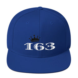 Alotofit 163 White/Black Snapback Hat