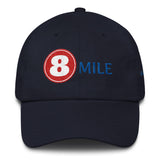 Alotofit 8 Mile Red/Blue/Wht  Cotton Cap w/ side branding