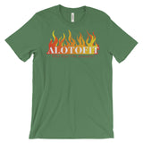 Alotofit Fire Original Logo Unisex Short Sleeve T-shirt