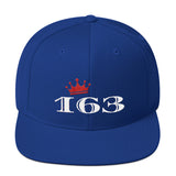 Alotofit 163 White/Red Snapback Hat