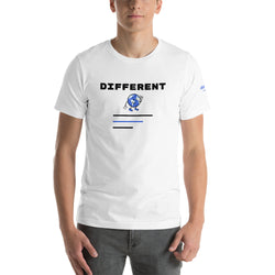 Alotofit Different Short-Sleeve Unisex T-Shirt w/ sleeve branding