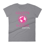 Alotofit Eightmile Giants Nation Breast Cancer Women's short sleeve t-shirt w/ outside logo