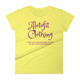 Alotofit Clothing 2 Women's short sleeve t-shirt