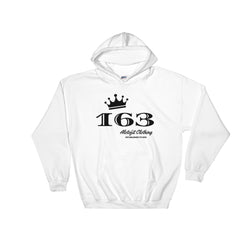 Alotofit 163 Royal Black Hooded Sweatshirt