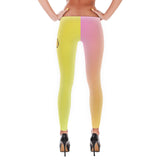 Alotofit Muscle Up Tropical Logo Leggings