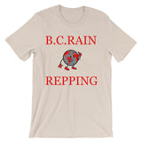 Alotofit Globeman B.C Rain Globeman Red & Gray Logo Unisex short sleeve t-shirt