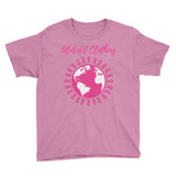 Alotofit Breast Cancer Youth Short Sleeve T-Shirt