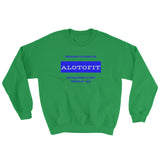 Alotofit Premium Clothing Blue Sweatshirt