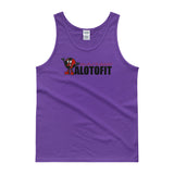 Alotofit We Working Black/Red Logo Mens Tank Top