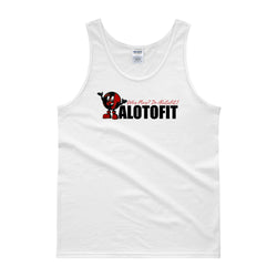 Alotofit We Working Black/Red Logo Mens Tank Top