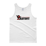 Alotofit We Working Black/Red Logo Mens Tank Top