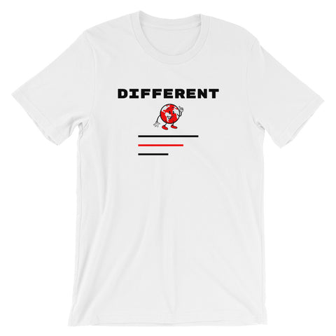 Alotofit Different Short-Sleeve Unisex T-Shirt