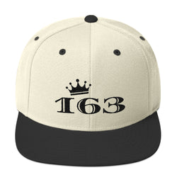 Alotofit 163 Black Snapback Hat