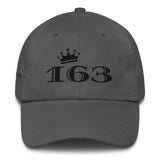 Alotofit 163 Black Dad Cotton Cap w/ side branding