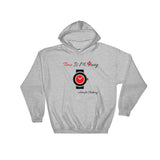 Alotofit Time Is Money Blk/Red/Red/White Hooded Sweatshirt