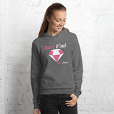 Alotofit Rare Find Blush/White Text Unisex hoodie