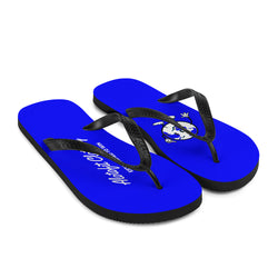 Alotofit Established To Win & Logo Blue/Wht/Blk Flip-Flops