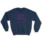 Alotofit Clothing 2 Purple Logo Sweatshirt